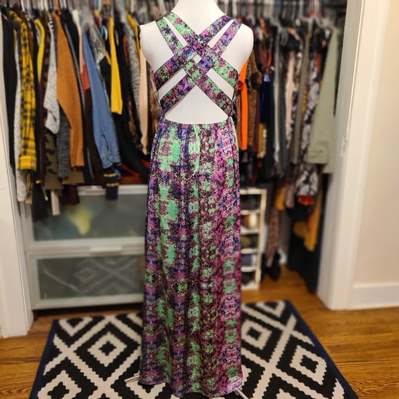 EUC Silky Maxi Dress - Picture 1 of 8